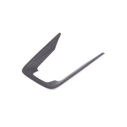 Matte Real Carbon Fiber Center Console Storage Box Cover Trim For Porsche 911 10