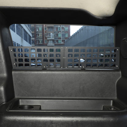 Carbon Steel Aluminum Rear Side Window Molle Panel For Hummer H2 2003-07 US 9
