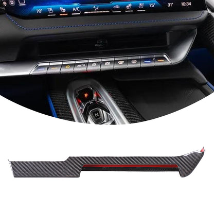 Real Dry Carbon Fiber Interior Center Trim For Corvette C8 2026+ Stingray ZR1 39