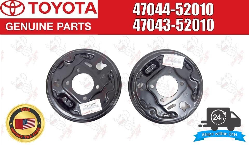Toyota OEM Plate Sub assy, Brake backing, Rear LH RH 4704452010 for SCION 1