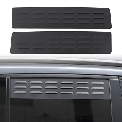 Aluminum Rear Door Window Louver Air Vent Panel Trim For Honda Pilot 2016-2022 9