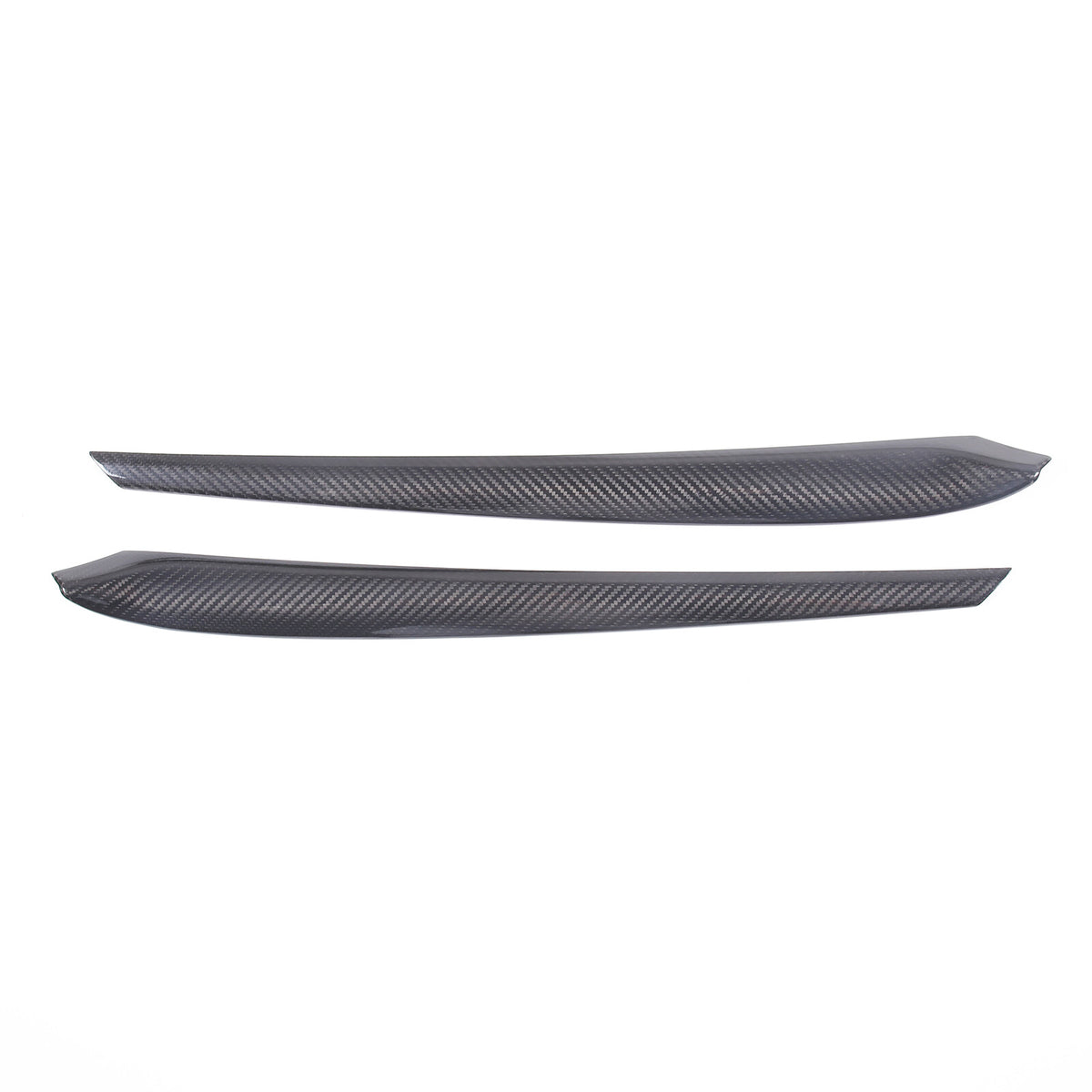 Real Carbon fiber inner door Armrest panel Trim Cover For Tesla Model 3 Y 21-22 8