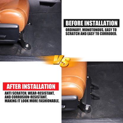 Black Aluminum Passenger Seat Fire Extinguisher Bracket For Toyota Tundra 07-21 7