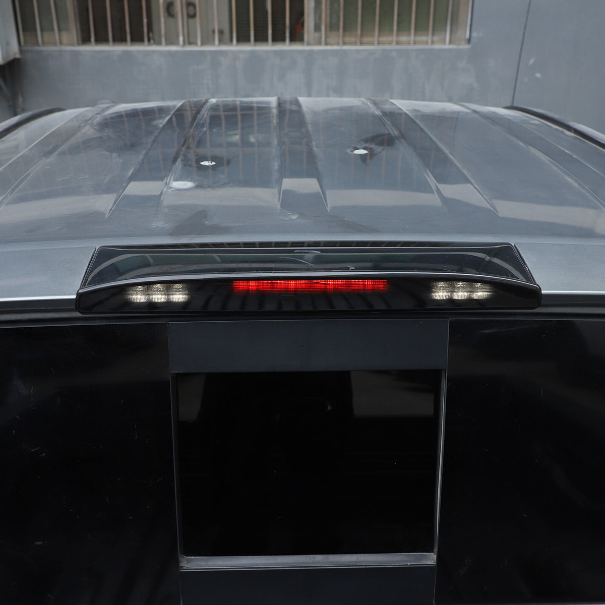 Smoked Black ABS High Mount Brake Light Trim Cover For Nissan Titan 2016+ US 12
