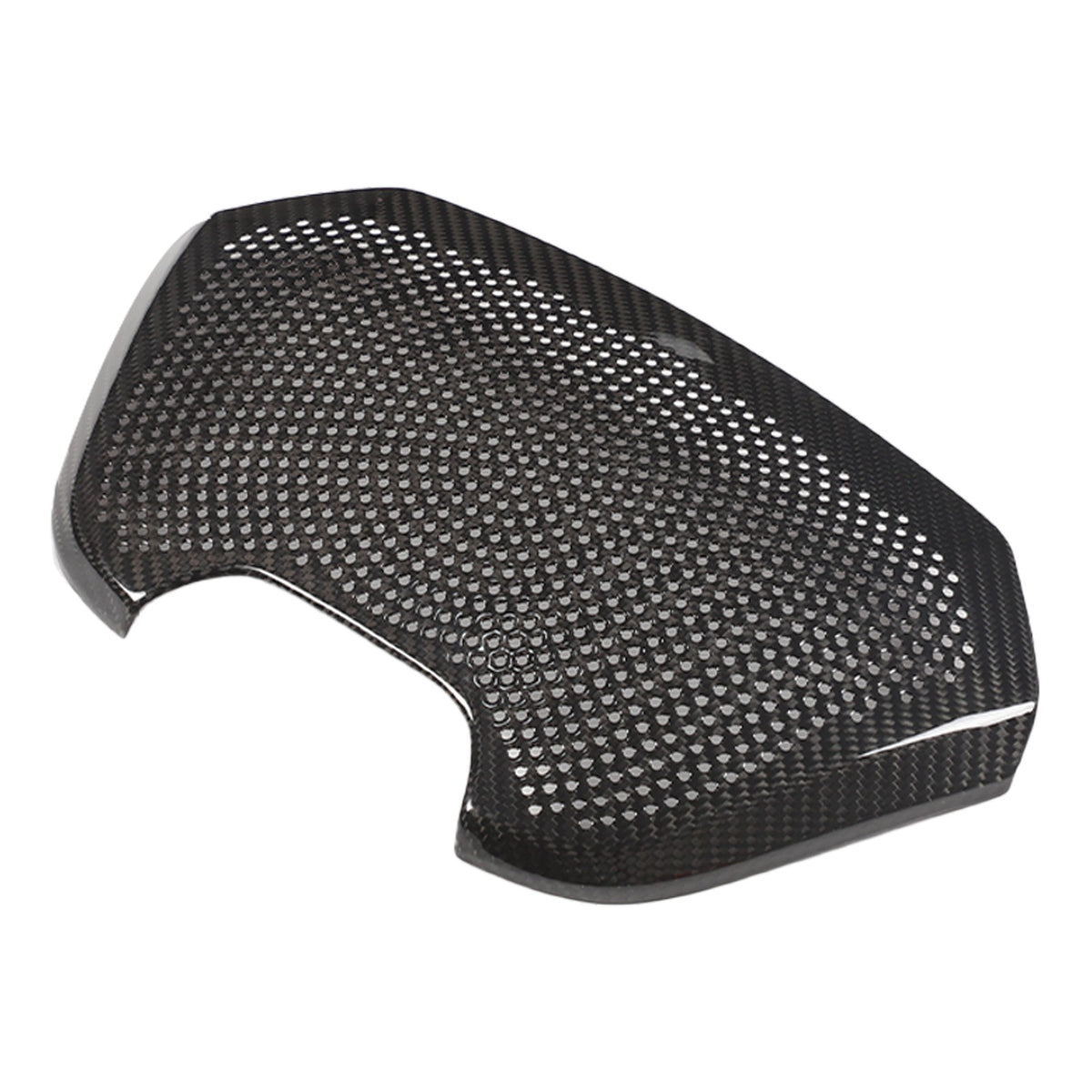 Real Carbon Fiber Rear Seat Single Speaker Grill Trim For Corvette C8 1LT 2020+ 18