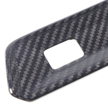 Real Carbon fiber Door Tailgate Switch Button Cover Trim For Lotus EMIRA 2021-25 4