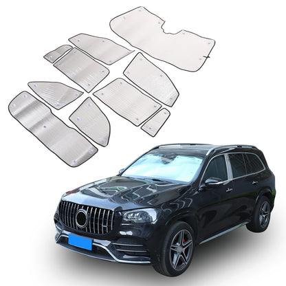 Car Full Window Sunshade Cover Shades Sun Visor For Benz GLS X167 20-24 US 6