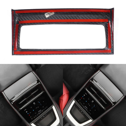 Real Carbon Fiber Rear Air Outlet Frame Trim For Porsche Panamera 972 2024+ 14