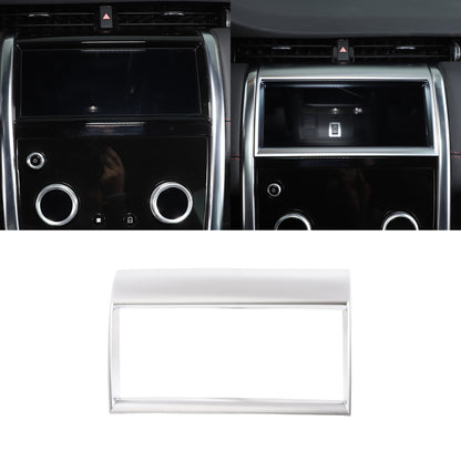 Silver Console Navigation Screen Trim Cover For Land Rover Discovery Sport 20-22 11