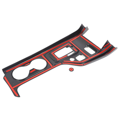 Carbon fiber color Button Gear Panel Cover For Ford Ranger 2015-2021 20