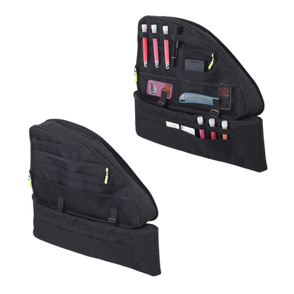 Black Rear Trunk Right Side Storage Bag Organizer For Honda Odyssey RB3 2014-24 1