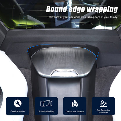 Carbon Rear Speaker Upper Top Panel Trim For Corvette C8 Convertible 2LT 3LT 20+ 21