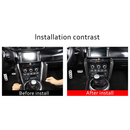 Real Carbon Fiber Interior Center Trim Set For Toyota 86 Subaru BRZ 2012-2020 47