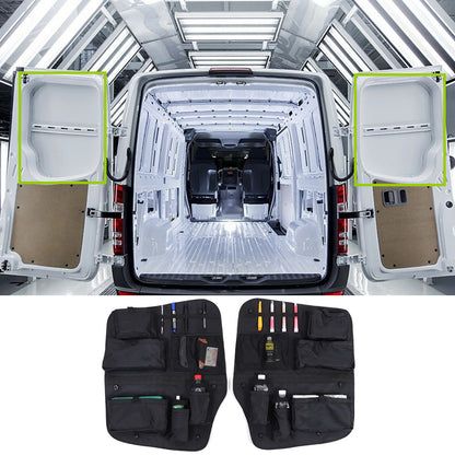 Tailgate Trunk Storage Bag Tool Organizer For Benz Sprinter W906 2009-2018 6