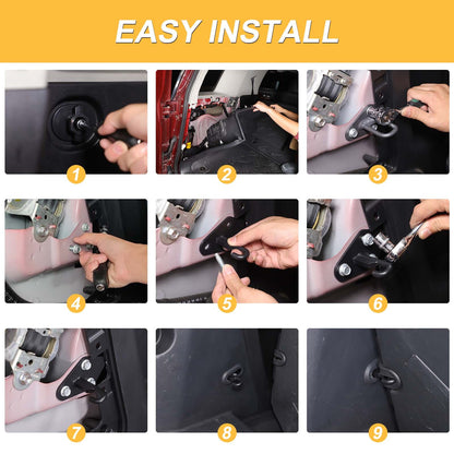Aluminum Rear Seat Backrest Adjustment Bracket For Toyota FJ Cruiser 07-21 US 14