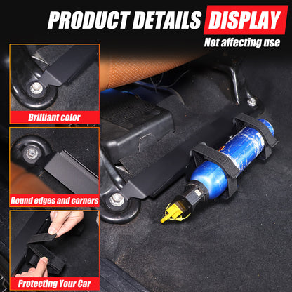 Black Aluminum Passenger Seat Fire Extinguisher Bracket For Toyota Tundra 07-21 15