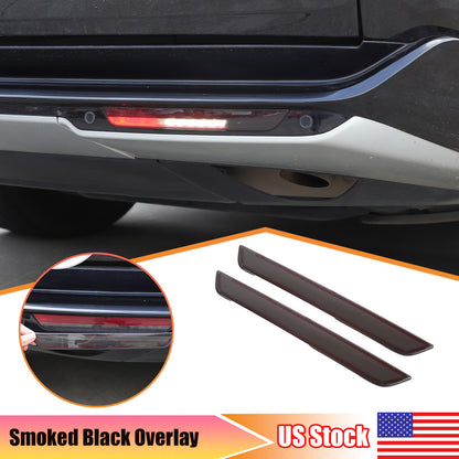 Smoked Rear Fog Tail Light Lamp Cover Trim For Range Rover Vogue L460 2023+ US 1