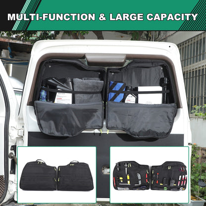 Rear Trunk Door Window Storage Bag Tray Box For Toyota Prado LC90 1996-2002 US 8