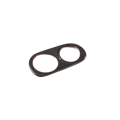Real Carbon Fiber Headlight Switch Trim Cover Fit For Ferrari 458 2011-2016 6