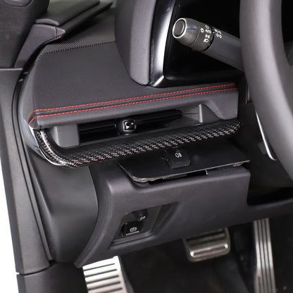 Real Dry Carbon Fiber Full Interior Center Set Trim Kit For Corvette C8 20-25 US - Styles 1-5 13