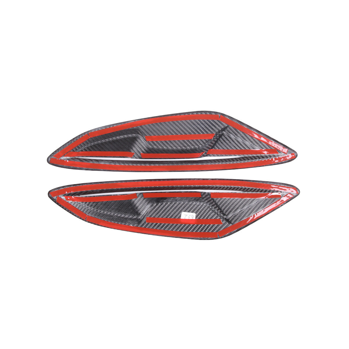 For BMW 8 Series G14 G15 G16 840i 2018-22 Dry Carbon Side Air Fender Vent Cover 9