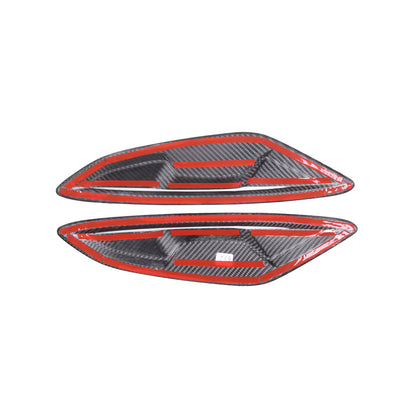 For BMW 8 Series G14 G15 G16 840i 2018-22 Dry Carbon Side Air Fender Vent Cover 9