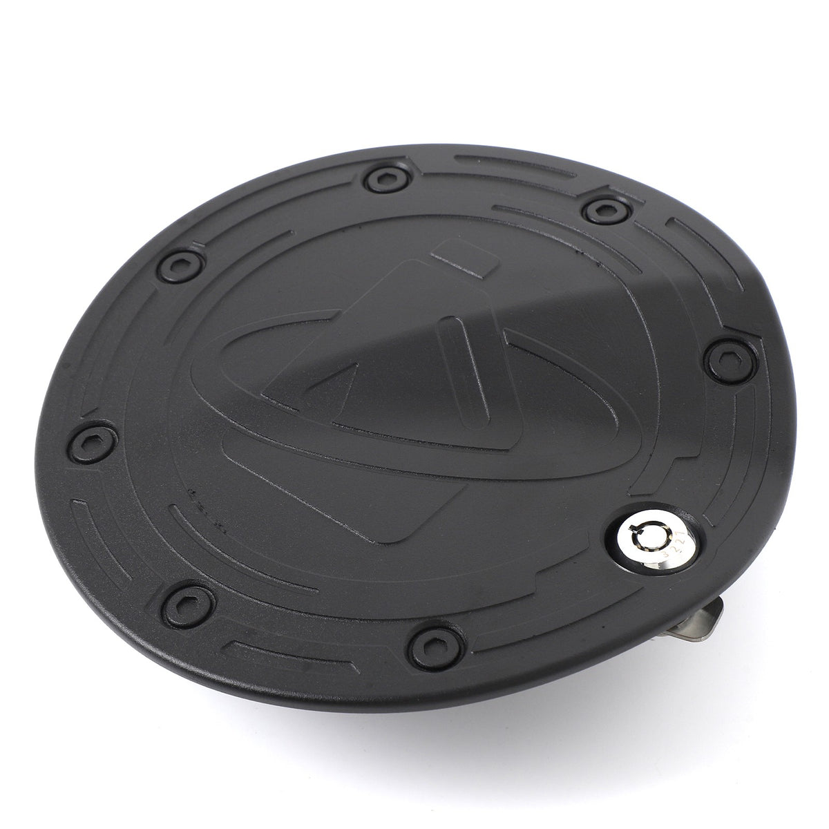 Locking Fuel Door Black Gas Tank Cap Cover Lock Key For Toyota Tundra 22+ US 4
