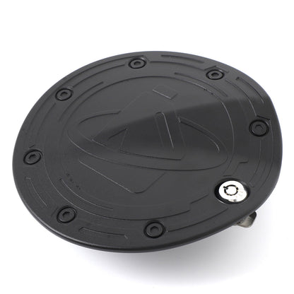 Locking Fuel Door Black Gas Tank Cap Cover Lock Key For Toyota Tundra 22+ US 4