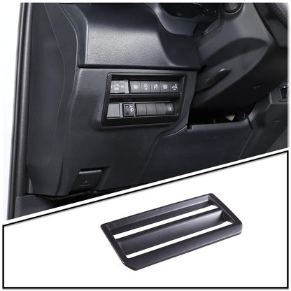 Matte Black ABS Interior Decoration Cover Trim Kit For Toyota Tundra 2022-26 US - Variants 26-29 16
