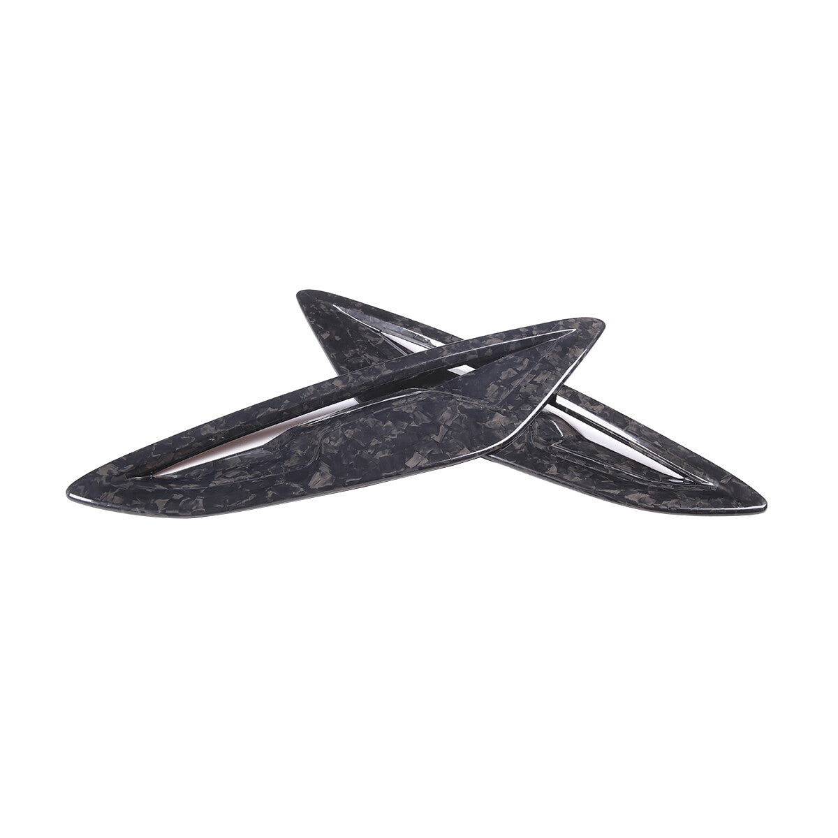 2PCS Forged Carbon Fiber Side Fender Air Outlet Trim For BMW 8 Series 2019-22 7