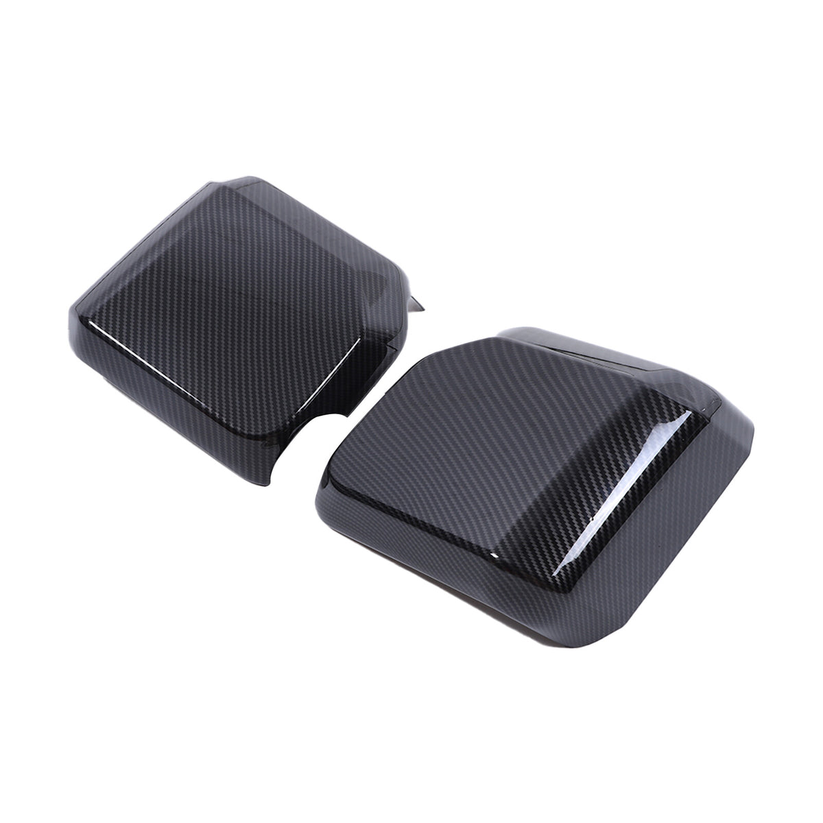 Carbon fiber ABS Door Handle & Mirror Trim For Toyota Land Cruiser LC250 24+ US 9