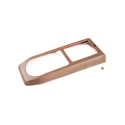 Wood Grain Interior Center Console Cover Trim For Toyota Tacoma 2016-2023 43