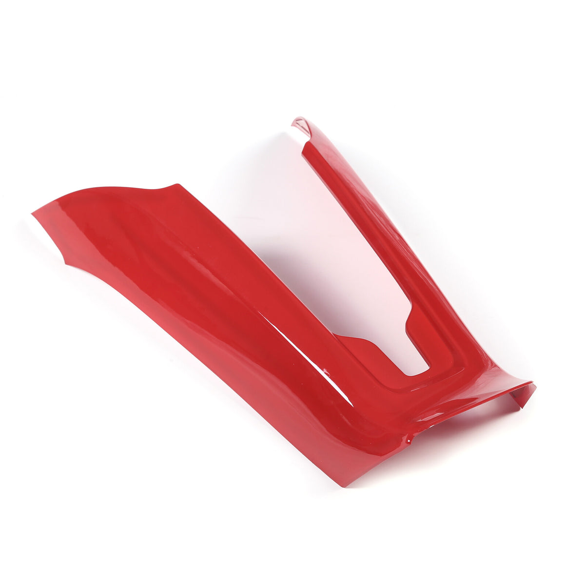 Red ABS Wireless Charger Cover Waterfall For C8 Corvette Z06 Z51 2020-26 US 14