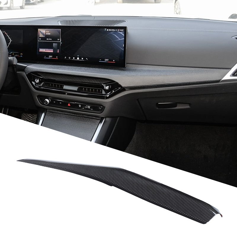Real Carbon Fiber Dashboard Airvent Trim Set For BMW 3 4 330i 430i G20 G22 2025+ 11
