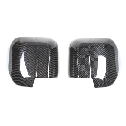 Real Carbon Fiber Rearview Mirror Cover Trim For Land Rover Defender L663 20-25 21