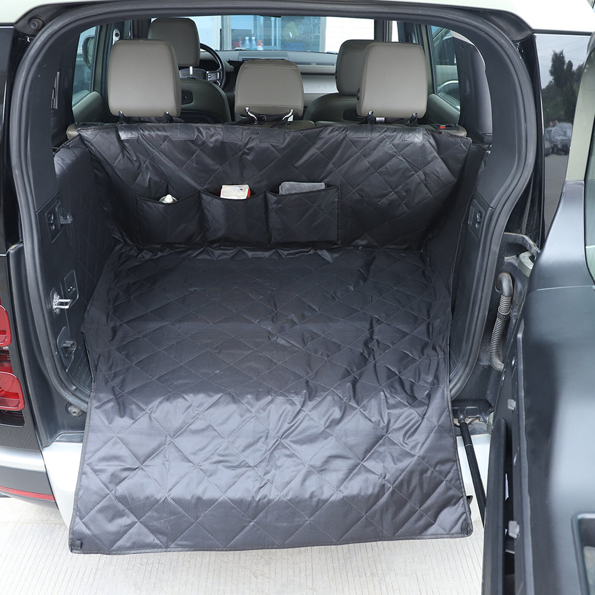 Pet Dog Seat Cover Car Back Protector Hammock Mat For LR Defender 110 20-24 US 14