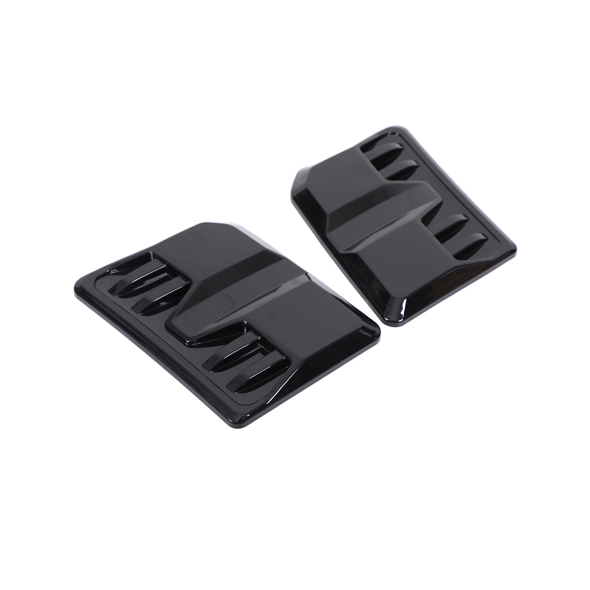 Glossy Black Hood Engine Air Vent Cover Trim For Toyota Tacoma 2015-2022 US 14