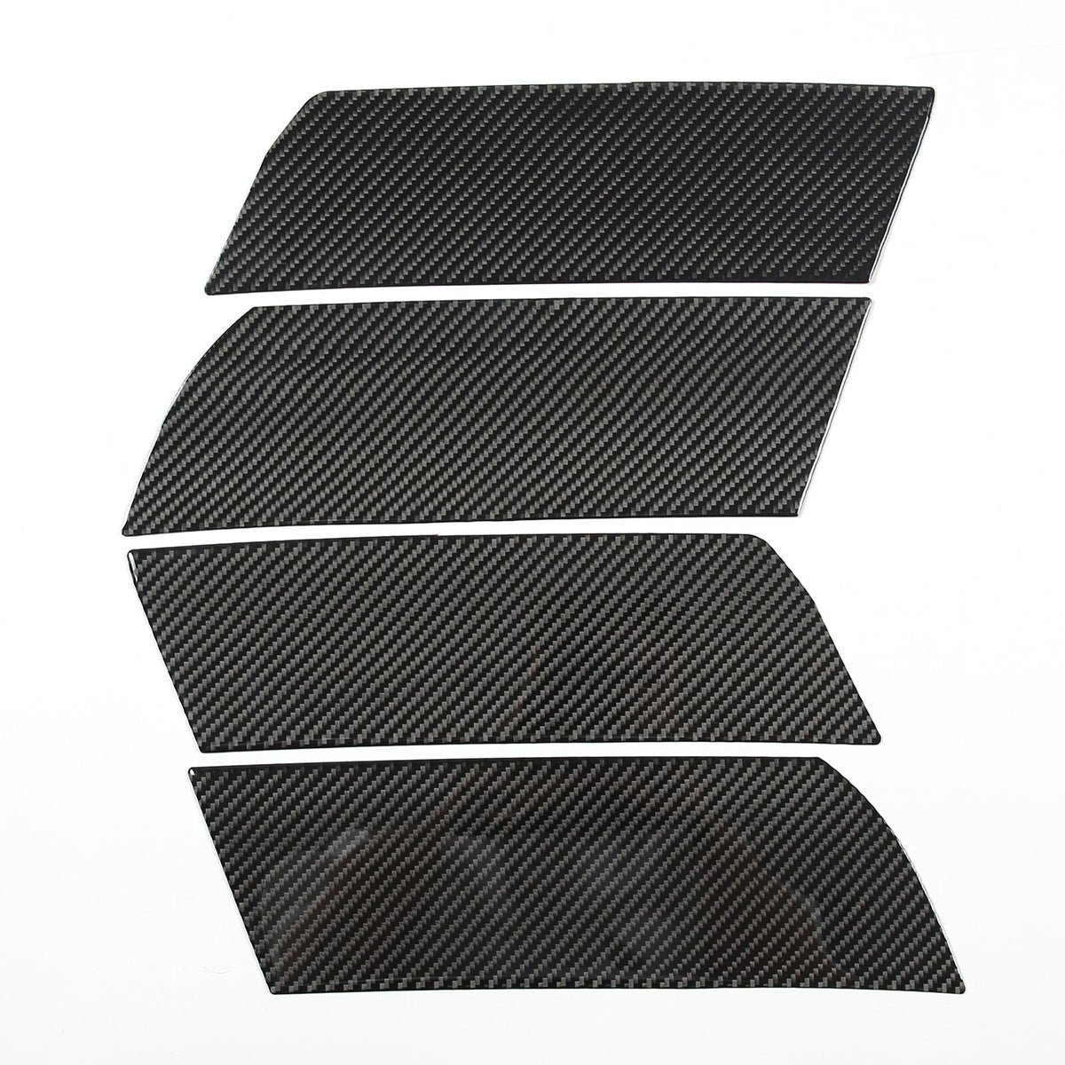 Carbon Fiber side fender vents Panel Sticker Trim For Corvette C6 2005-2013 13