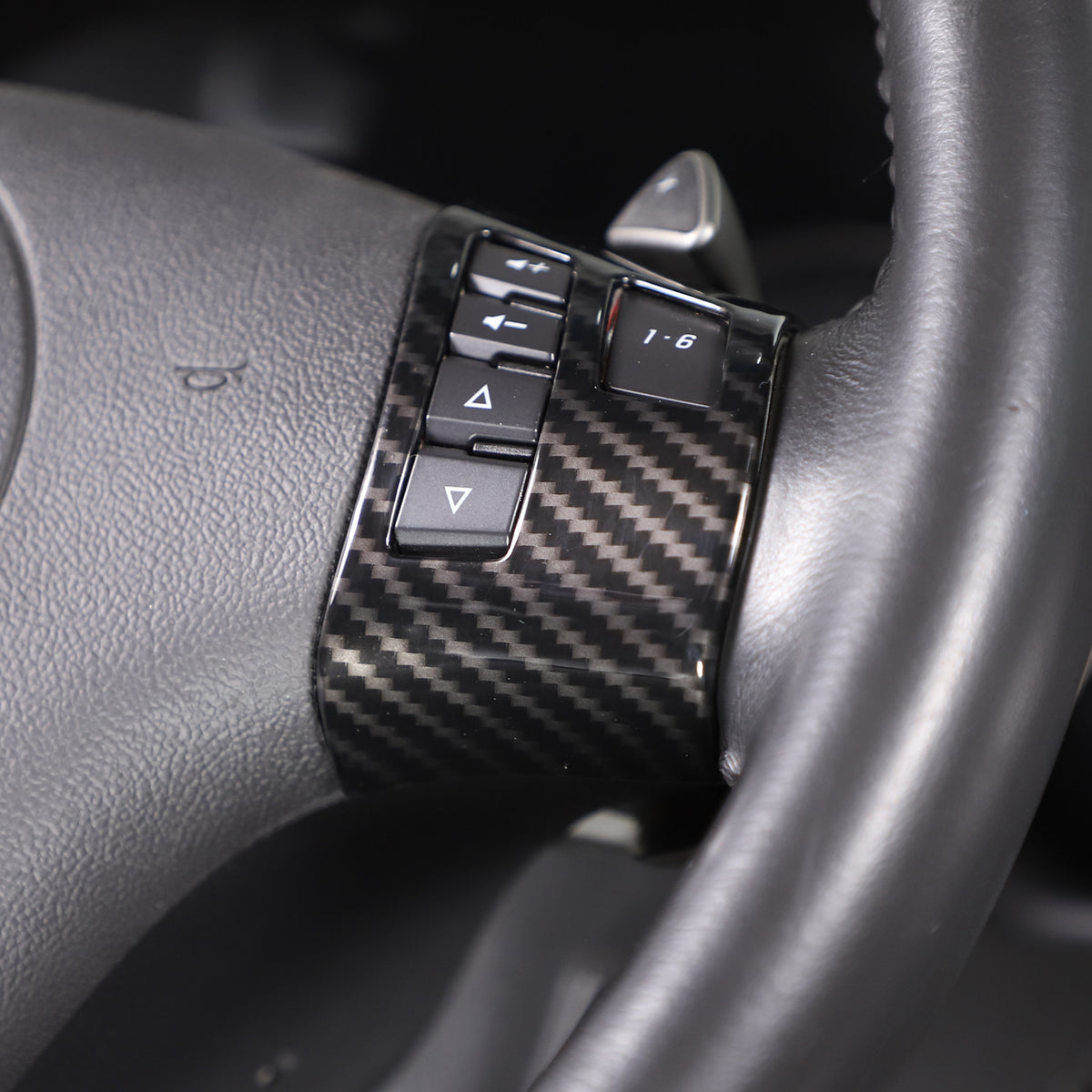 ABS Carbon Fiber Center Console Interior Trim Cover Full Set Kit For Corvette C6 - Styles 6-10 4