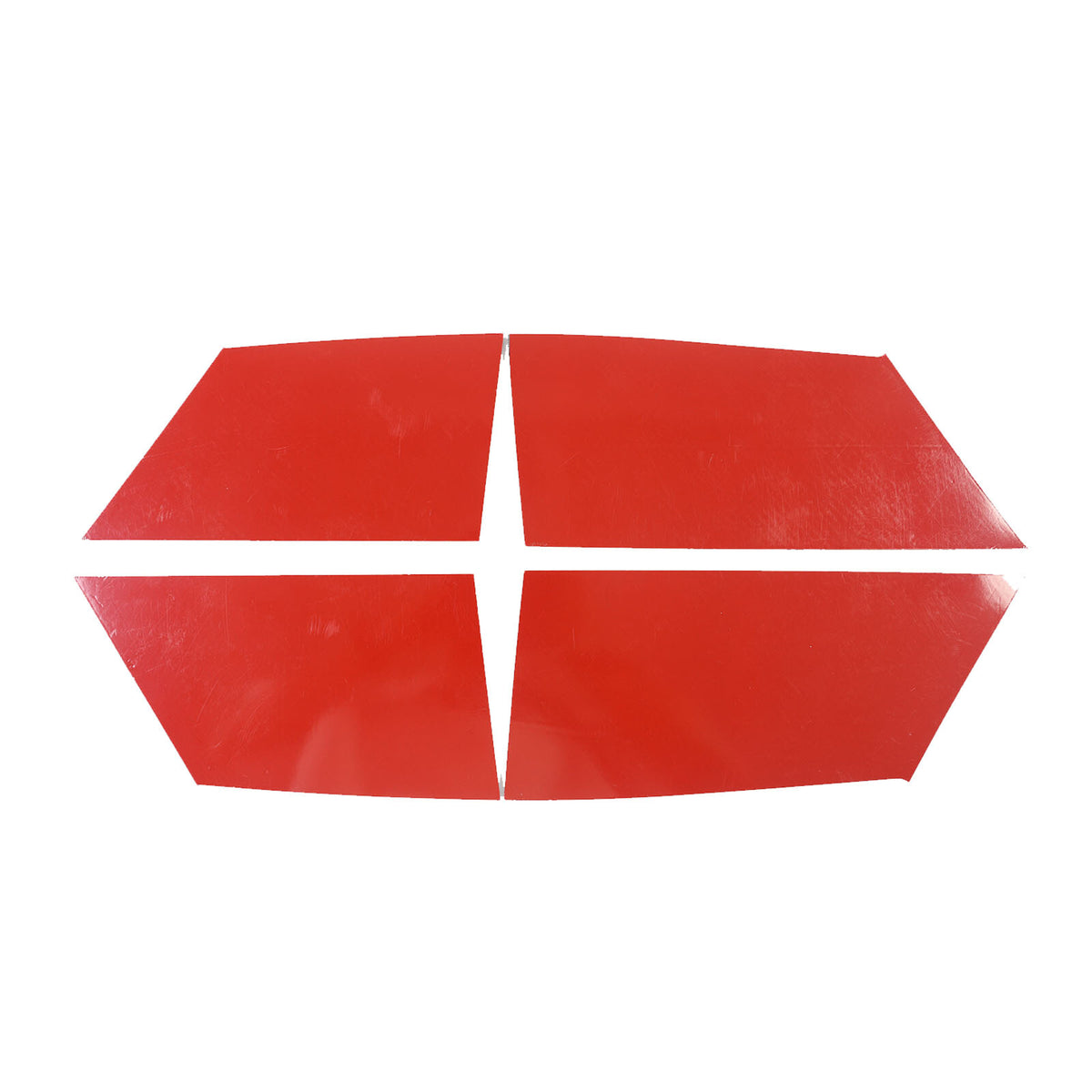 Red Carbon Fiber Inner Door Trim Panel Sticker For Nissan Titan 2016-23 13