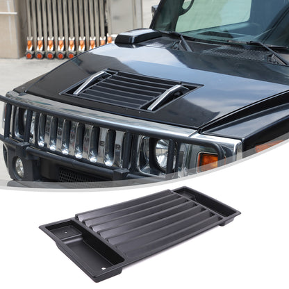 ABS Matte Black Front Hood Grille Engine Cover Trim for Hummer H2 2003-2009 US 13