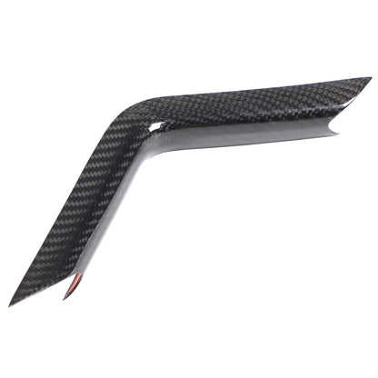 Real Carbon Fiber Right L-Shaped Gear Shift Trim For Jaguar F-Type X152 2013+ 4