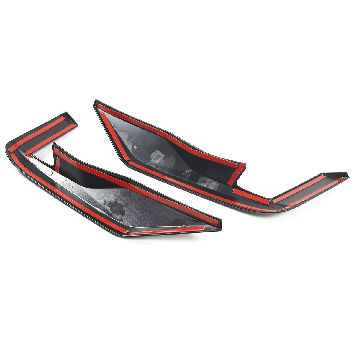 ABS Carbon Fiber Front & Rear Bumper Corner Trim Set For Cadillac Escalade 21-23 18