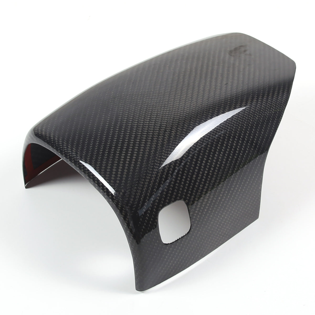 Real Carbon fiber Steering Wheel Upper & Lower Base Cover For Corvette C8 20-26 15