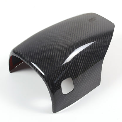 Real Carbon fiber Steering Wheel Upper & Lower Base Cover For Corvette C8 20-26 15