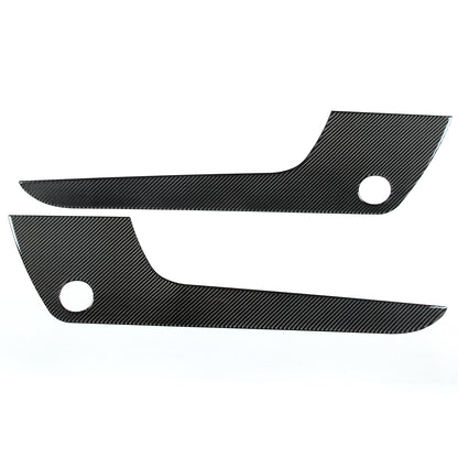Carbon Fiber Door Bottom Anti Kick Scratch trim Sticker For Corvette C6 05-13 US 12