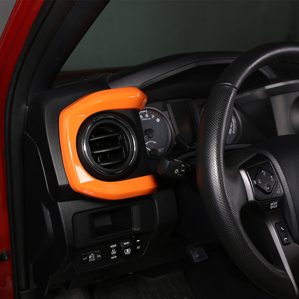 Orange ABS Dashboard Instrument Panel Trim For Toyota Tacoma 2016-2022 7