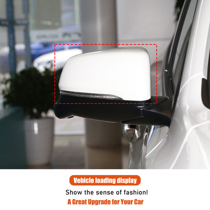 Carbon Fiber ABS Exterior Mirror Cover Trim For Acura MDX 2022-2024 20