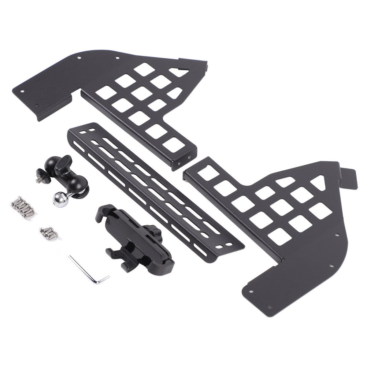 Center Multifunctional Expanding Phone Mount Bracket For Toyota Tacoma 2016-2022 14
