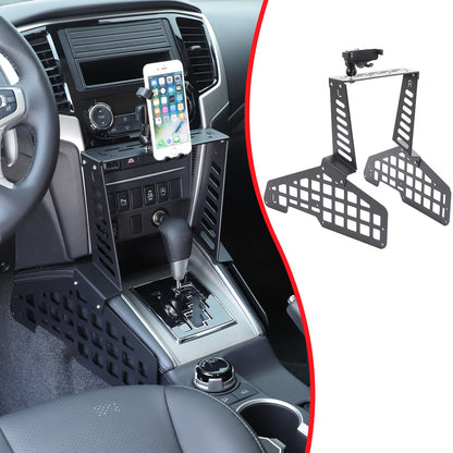 Center Console Molle Panel Digital Device Mount For Mitsubishi L200 Triton 19-23 4